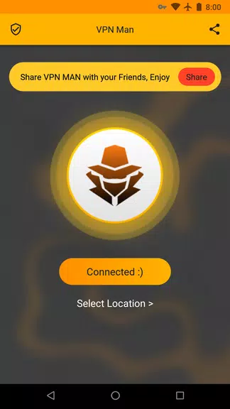 Free and secure VPN فیلترشکن قوی و پرسرعت -VPN Man
