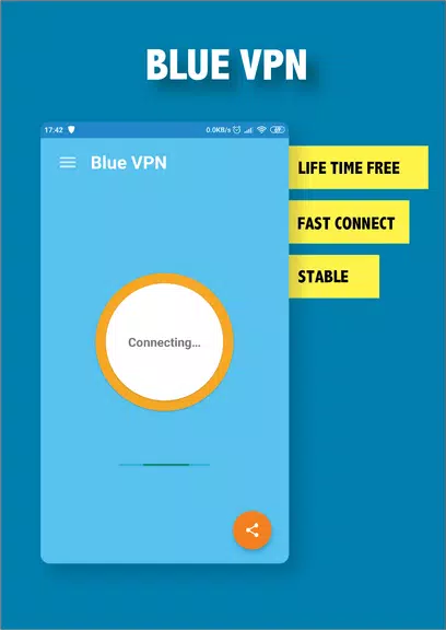 Blue VPN - Fast Free Secure un New Blue VPN - Fast Free Secure un New
