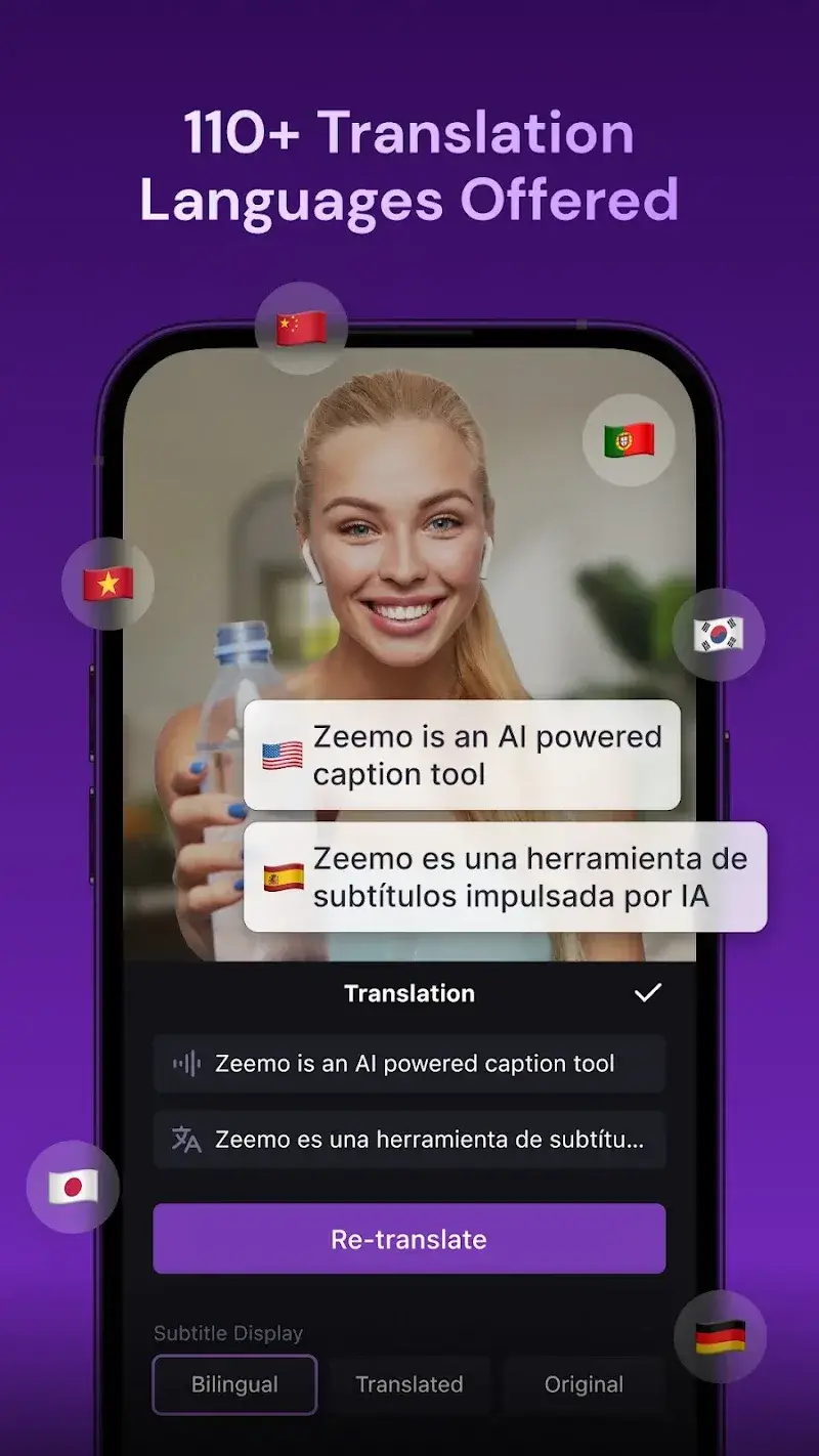 Zeemo: Dual Subtitles