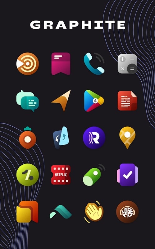 Graphite Icon Pack