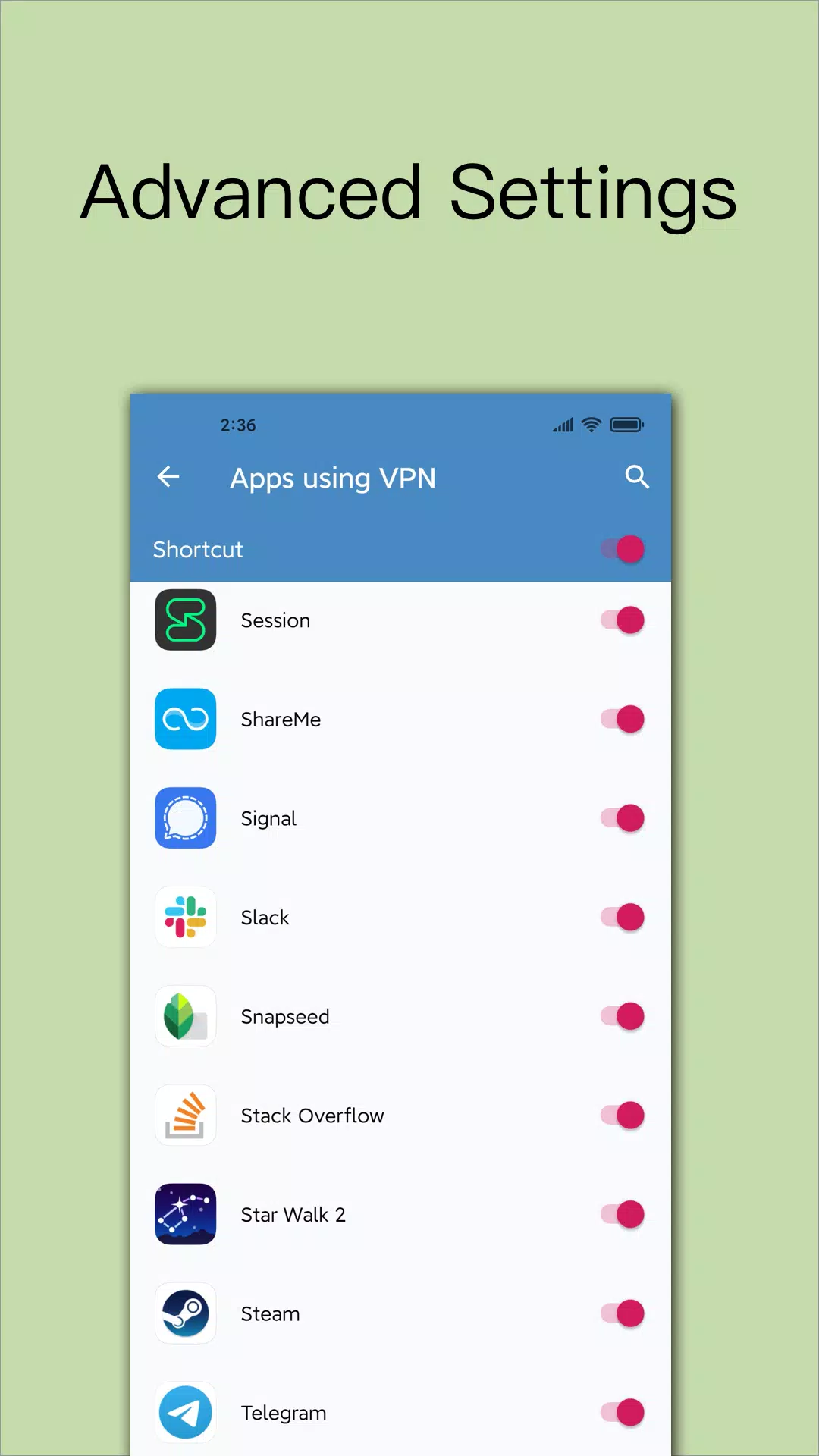 V2VPN - A Fast, Free, Secure VPN Proxy Mod