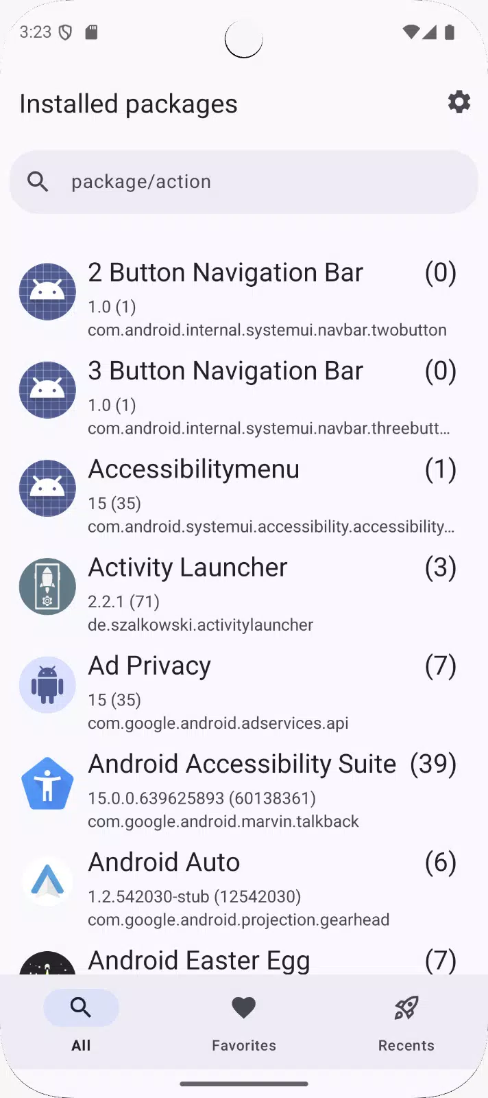 Activity Launcher