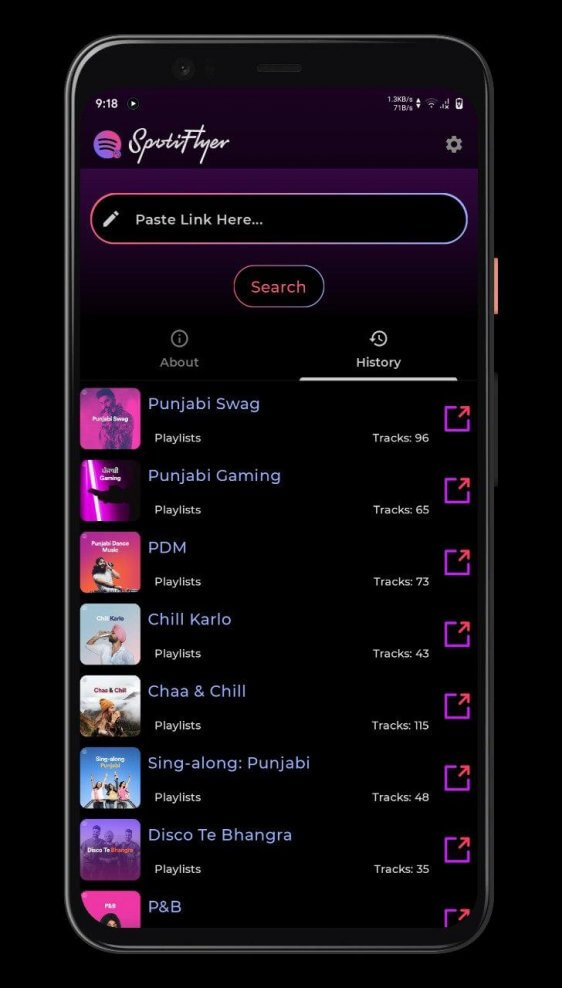 SpotiFlyer Latest Android APK SpotiFlyer Latest Android APK