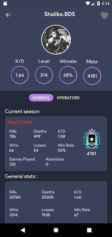 R6 Tracker : Real Time R6 Stats