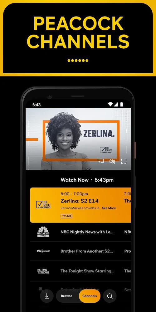 Peacock TV Mod