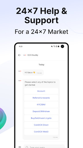 CoinDCX: Bitcoin Crypto App