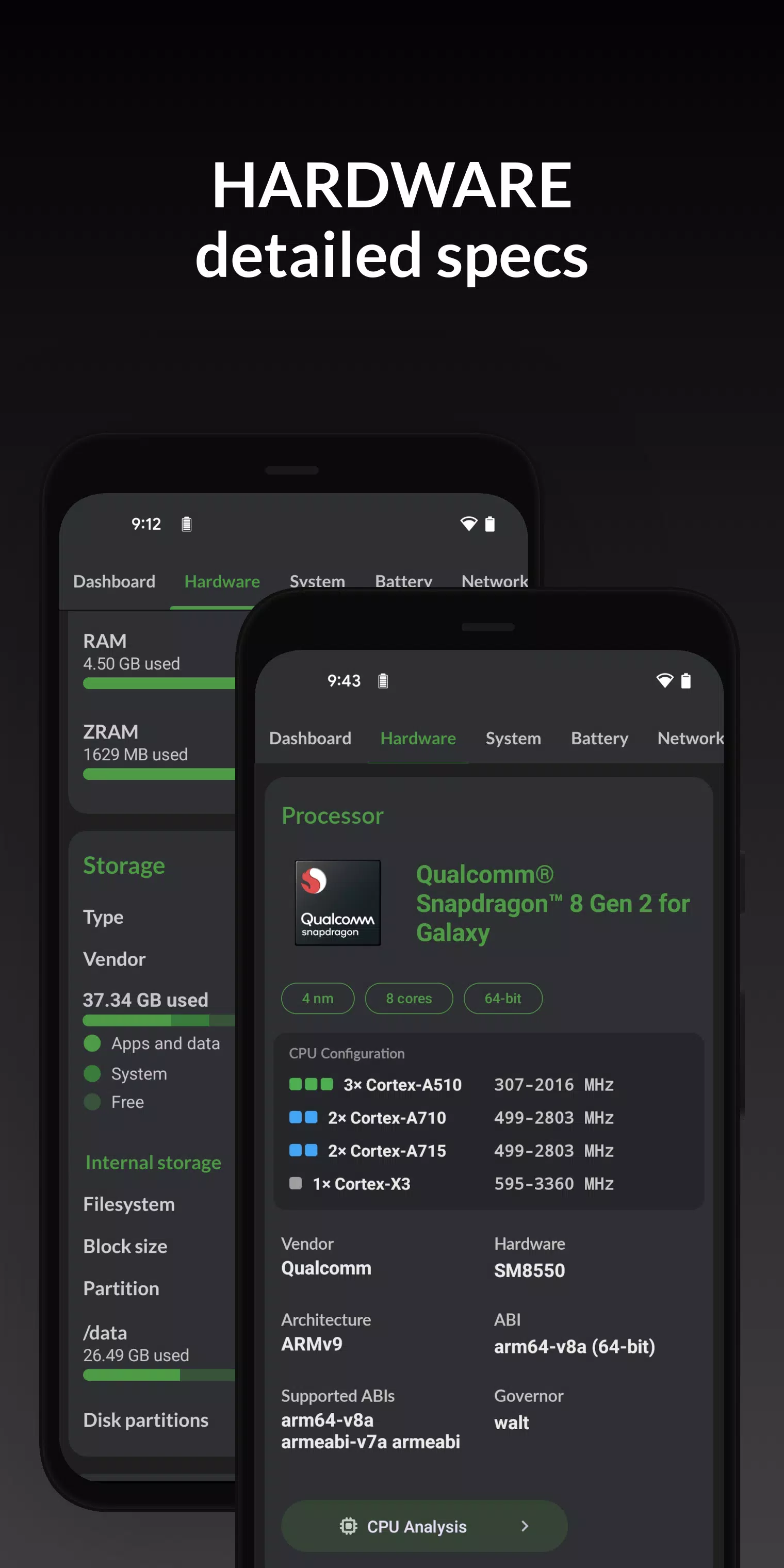 DevCheck Device & System Info