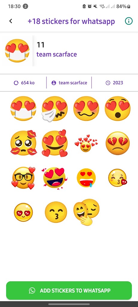 +18 Stickers For WhatsApp
