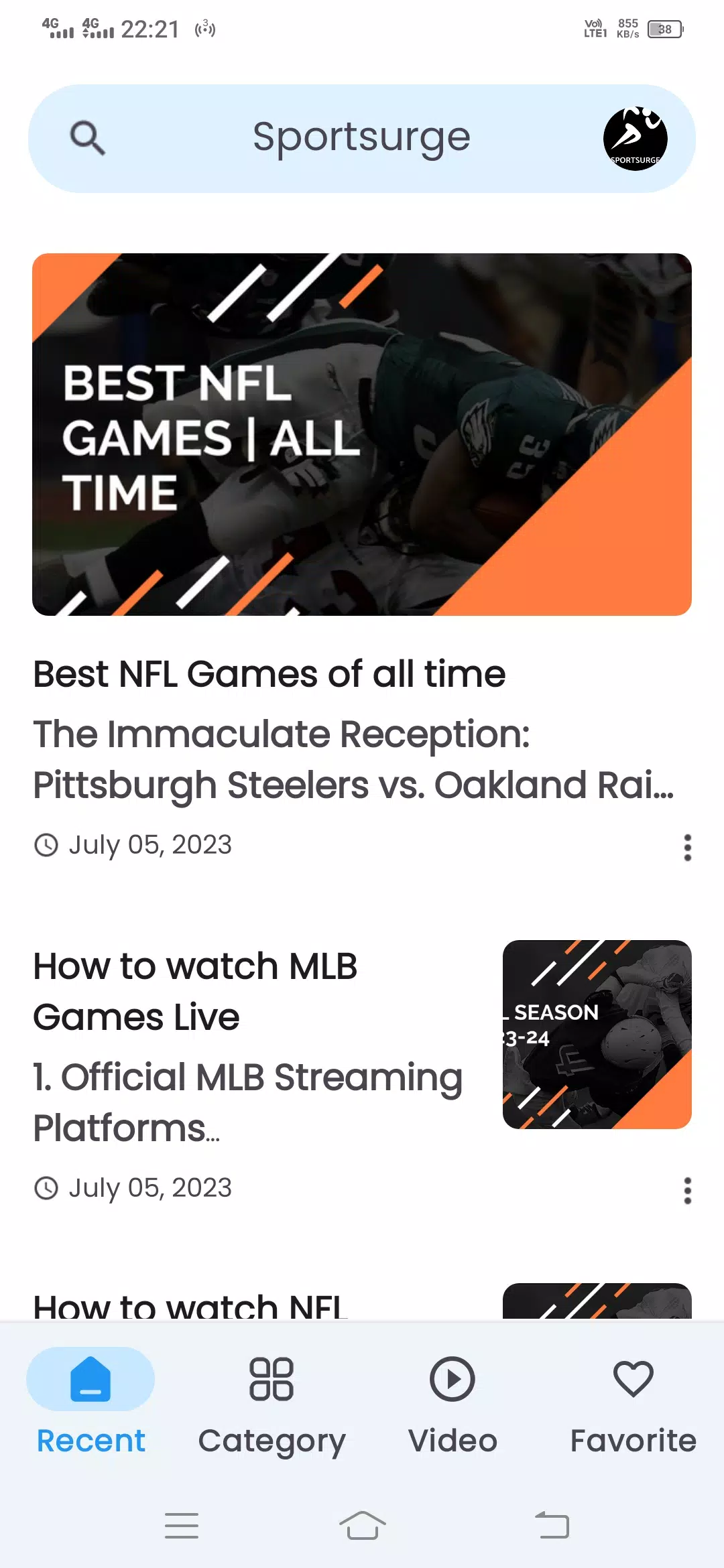 Sportsurge