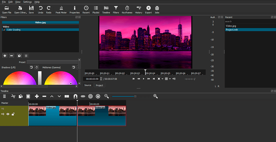 Shotcut Video Editor