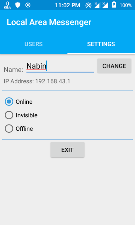 LAN Messenger - Offline Chat