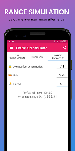 Simple Fuel Calculator APK Simple Fuel Calculator APK