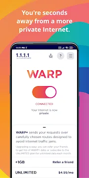 1.1.1.1 + WARP