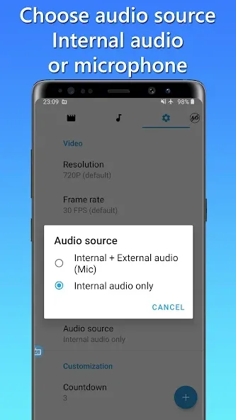 Internal Audio Screen Recorder Internal Audio Screen Recorder
