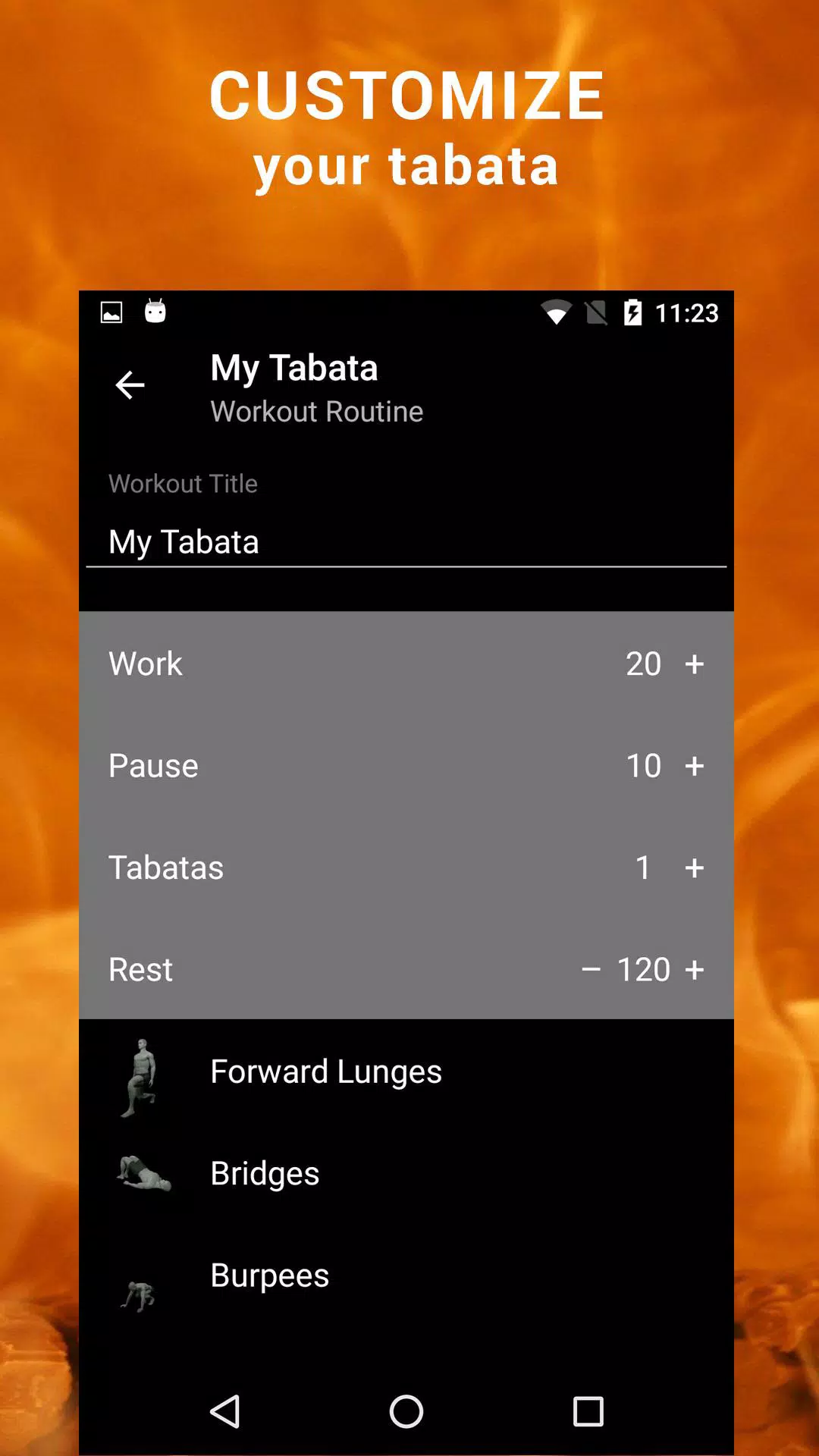 Tabata Training at Home