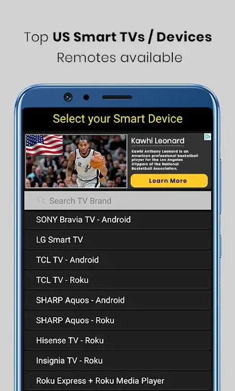 Universal TV Remote Control
