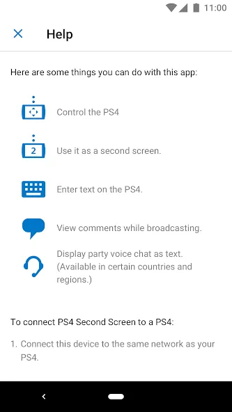 PS4 Second Screen
