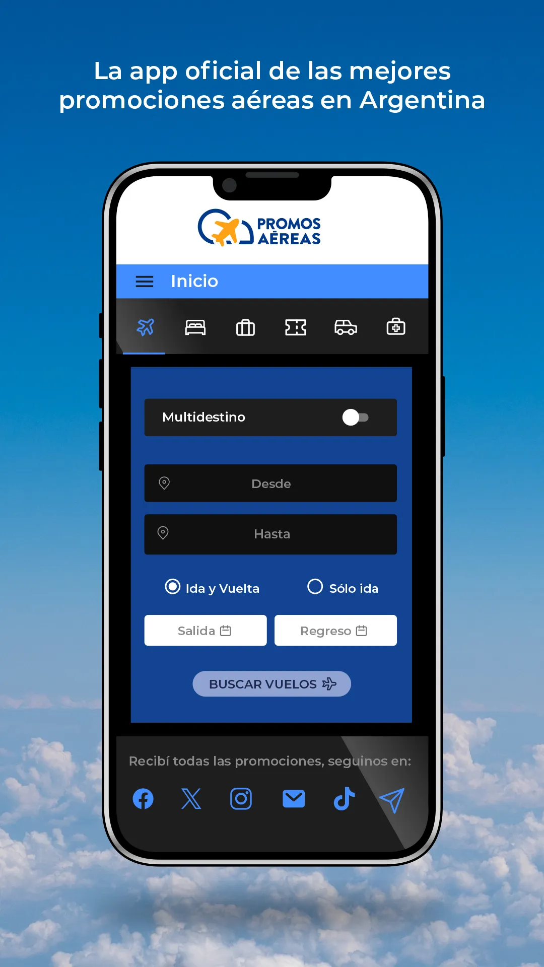 Promos Aéreas - Vuelos baratos Promos Aéreas - Vuelos baratos