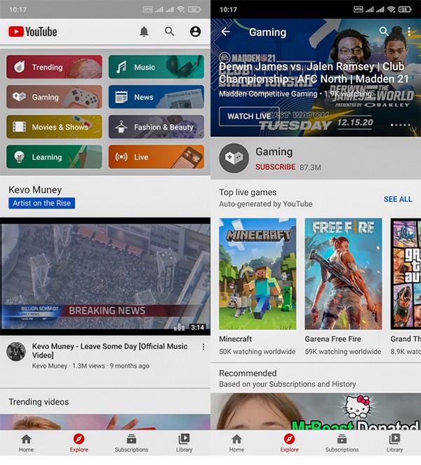 YouTube Premium Vanced
