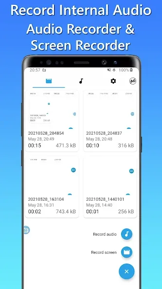 Internal Audio Screen Recorder Internal Audio Screen Recorder