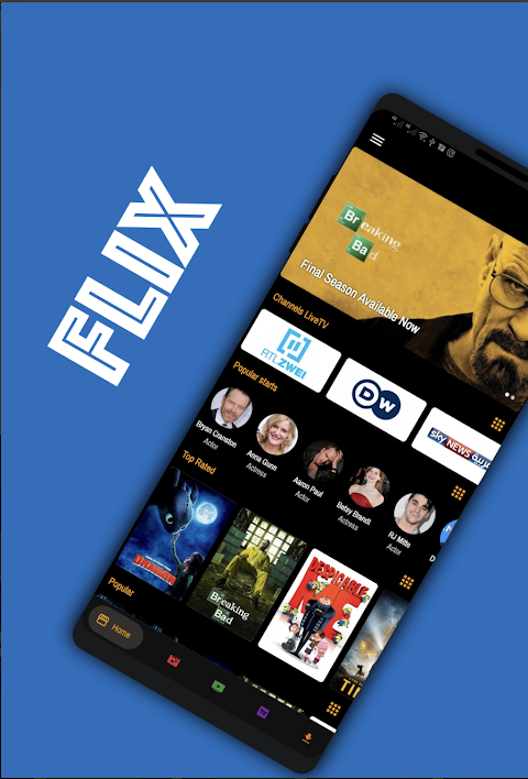 FlixTV - Movies App / Tv Series / Live Channel FlixTV - Movies App / Tv Series / Live Channel