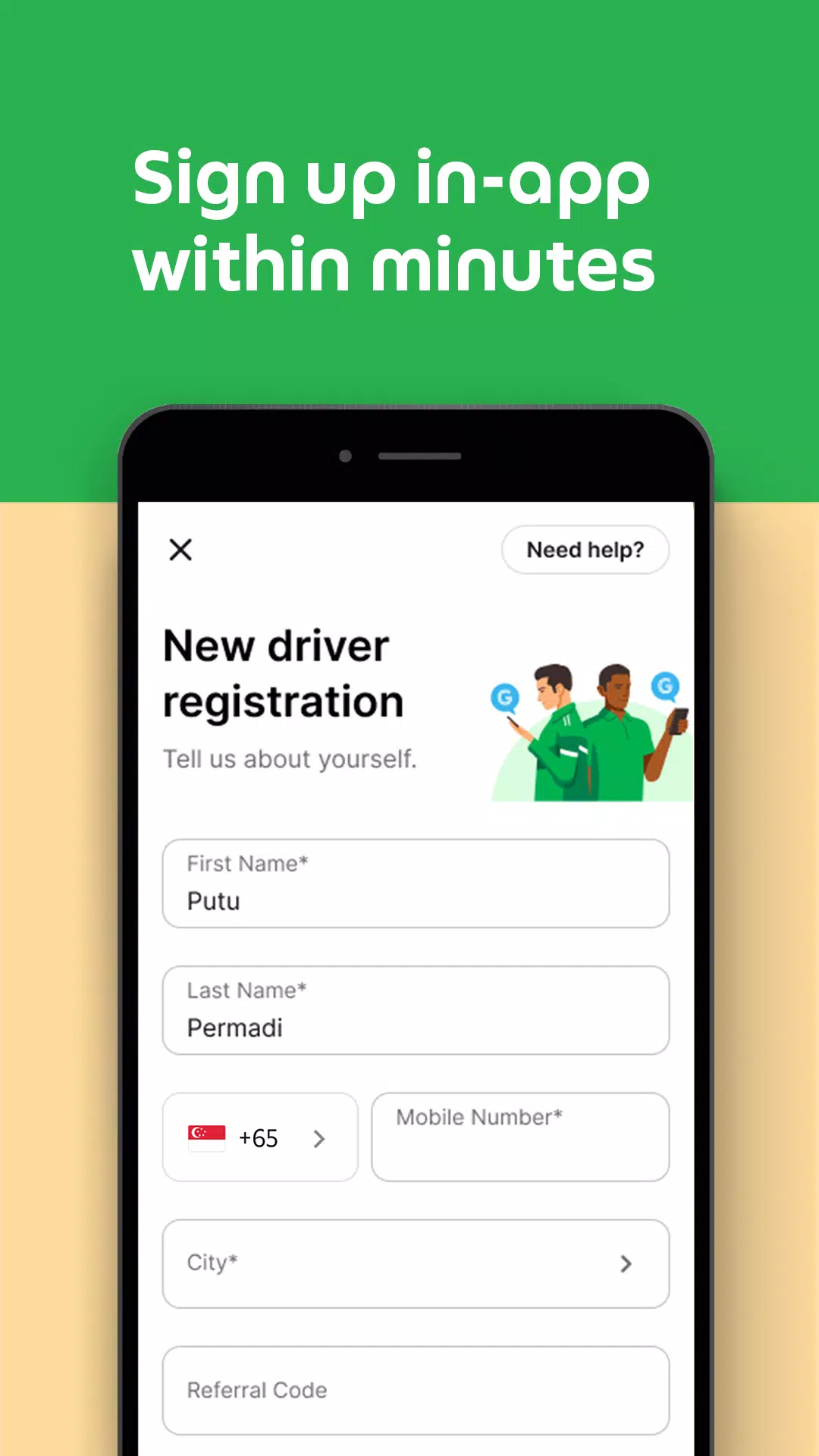 Grab Driver