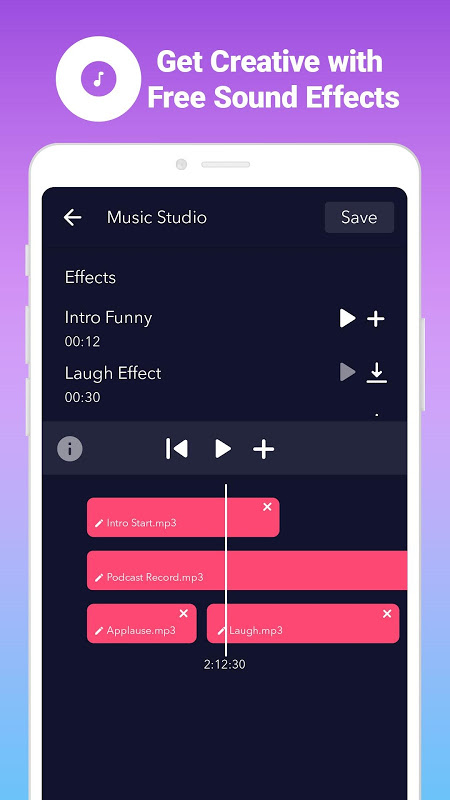 AudioApp MP3 Cutter, Ringtone Maker, Voice Changer AudioApp MP3 Cutter, Ringtone Maker, Voice Changer
