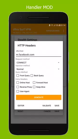 Ultra Surf VPN Handler : Free & Unlimited