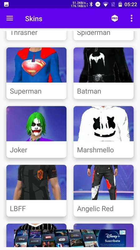 Skins for FF