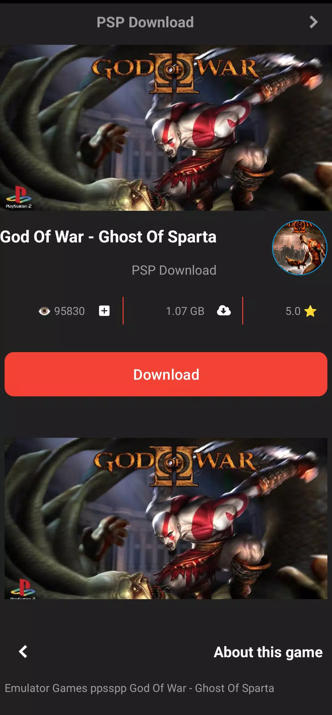 PS2 ISO Games Emulator
