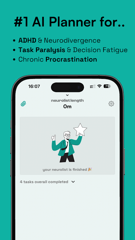 neurolist꞉ AI Planner for ADHD
