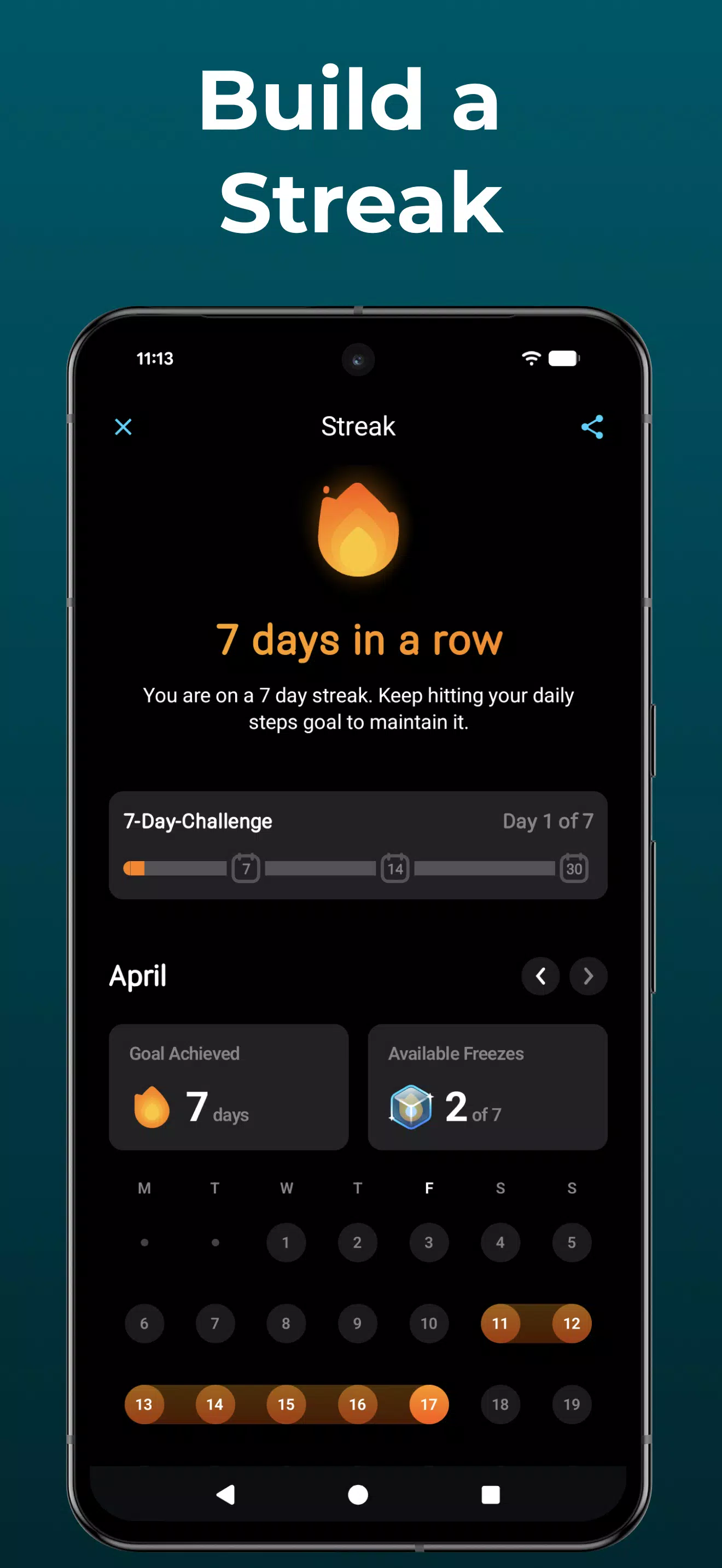StepsApp Pedometer &amp; Step Counter