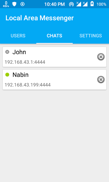 LAN Messenger - Offline Chat