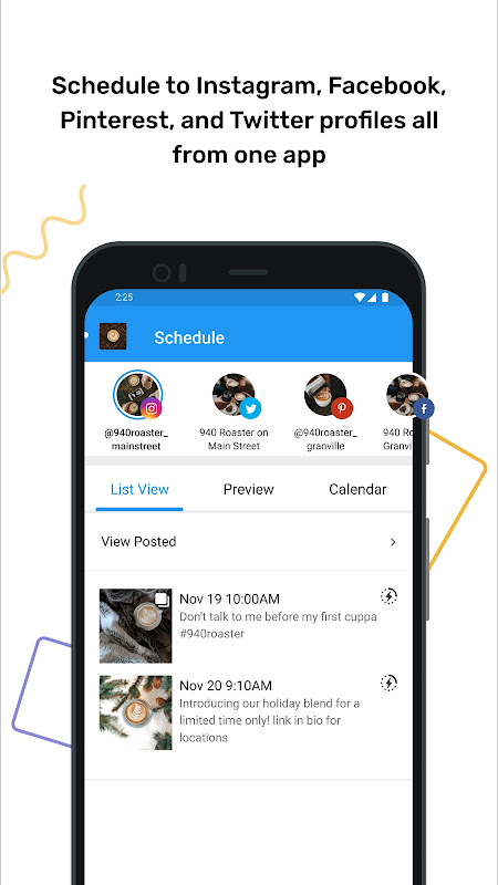 Later - Schedule for Instagram Later - Schedule for Instagram