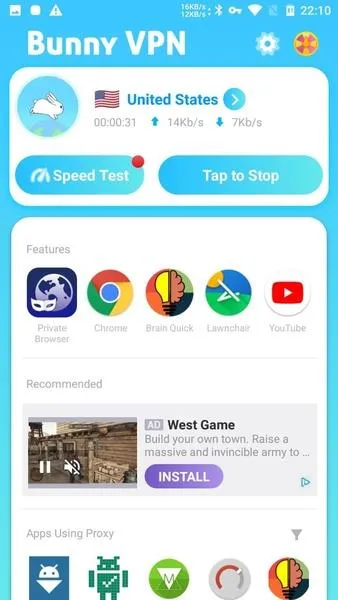 Bunny VPN Proxy - Free VPN Master with Fast Speed