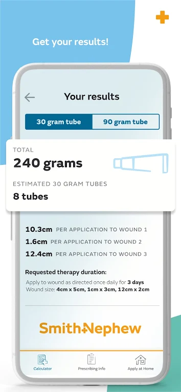 SANTYL* Dosing Calculator
