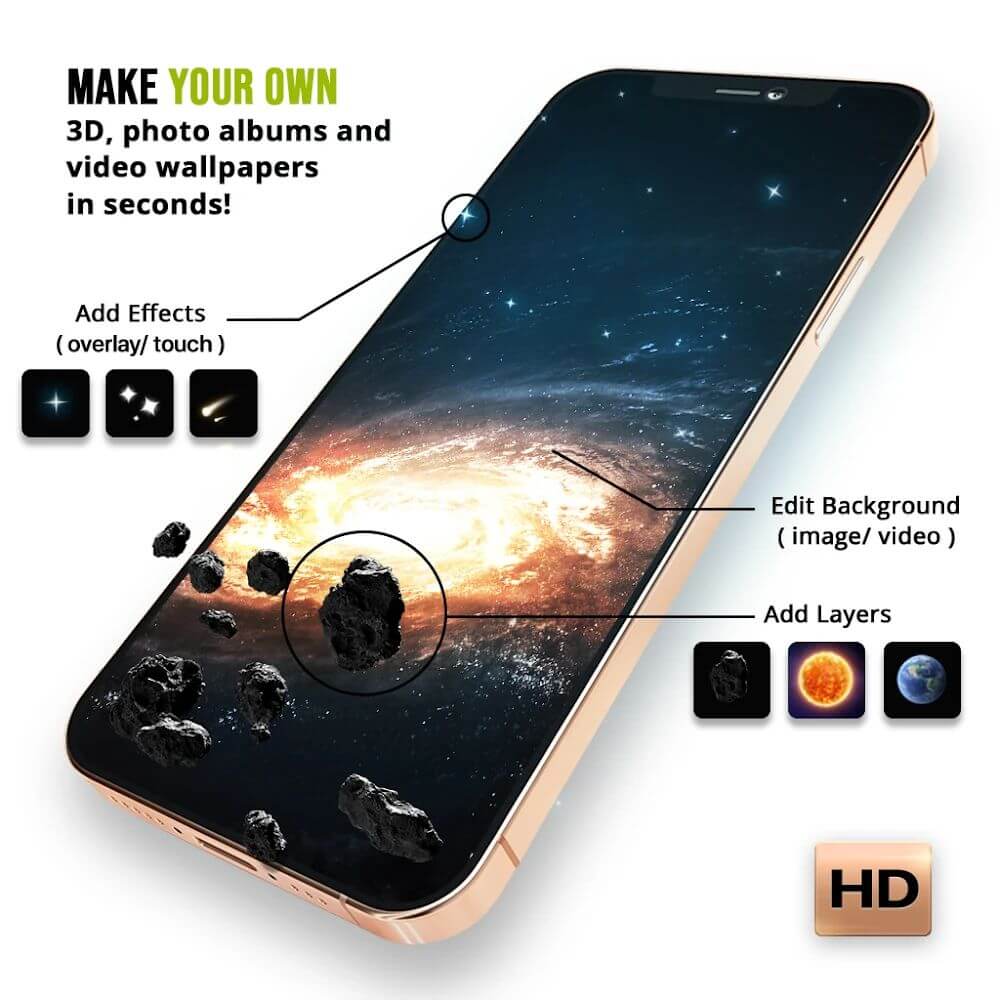Wave Live Wallpapers Maker 3D Mod Wave Live Wallpapers Maker 3D Mod