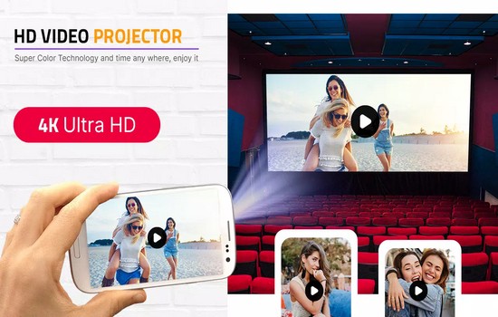 Flashlight Video Projector