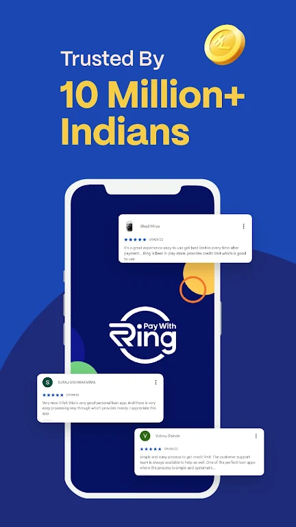 RING: Quick loan & UPI payment