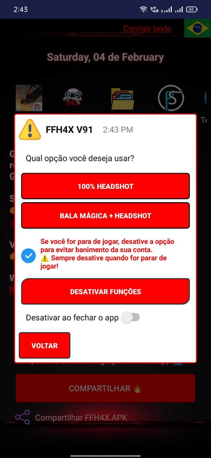 FFH4X Regedit