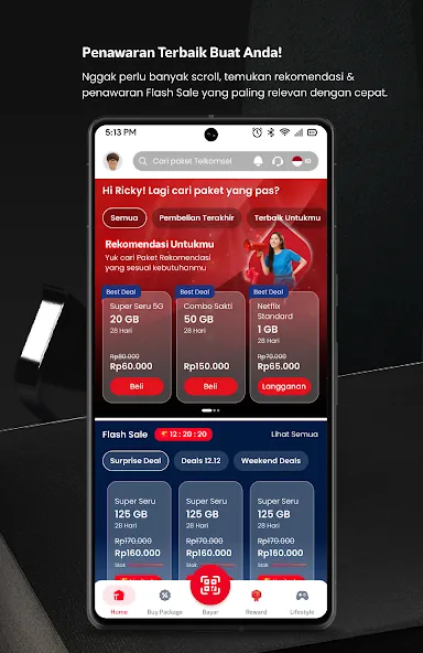 MyTelkomsel – Buy Internet