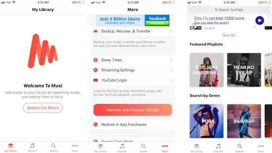 Musi : Simple Music Streaming Advice