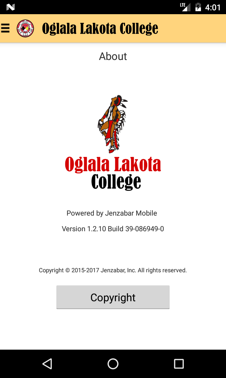OLC mobile - Oglala Lakota Col