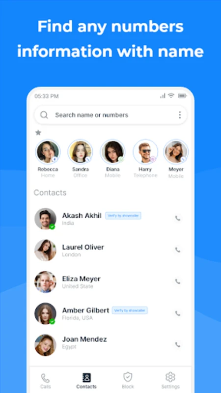 Show Caller ID &amp; Spam Blocker