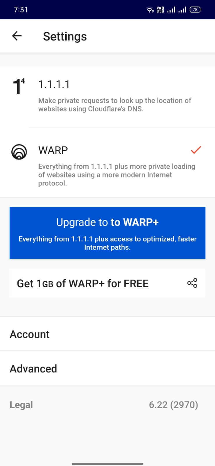 1.1.1.1 VPN + WARP 1.1.1.1 VPN + WARP