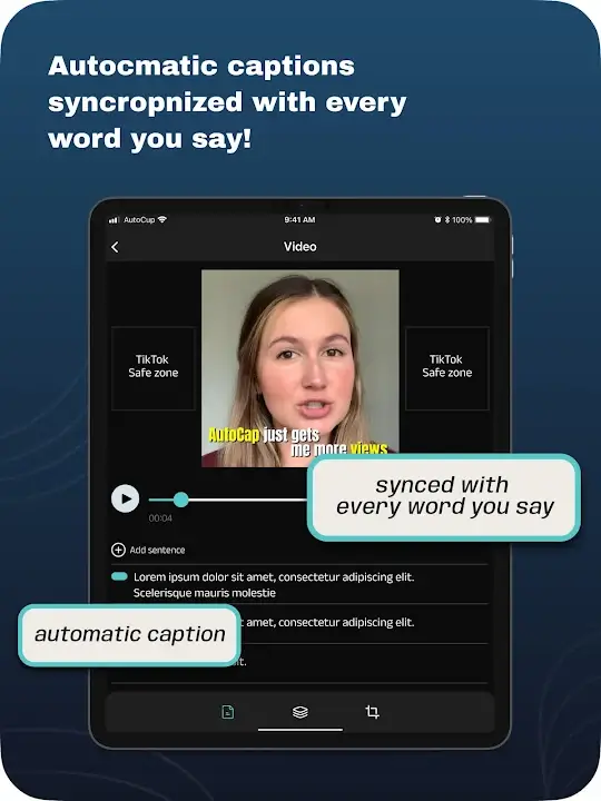 AutoCap – automatic video captions and subtitles AutoCap – automatic video captions and subtitles