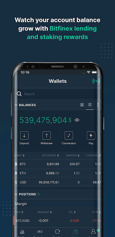 Bitfinex: Trade Digital Assets
