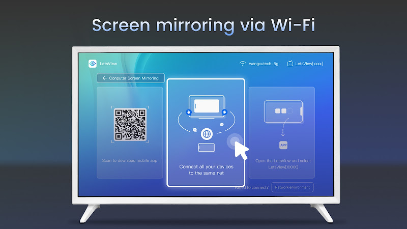 LetsView TV: Screen Mirroring LetsView TV: Screen Mirroring