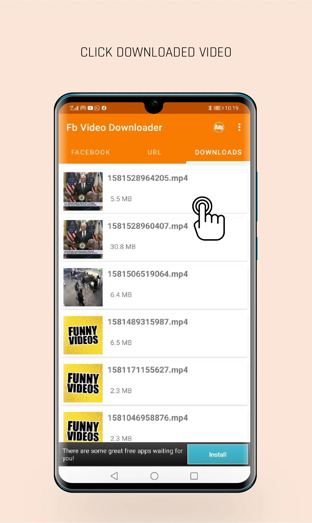 FastVid: FB Video Downloader
