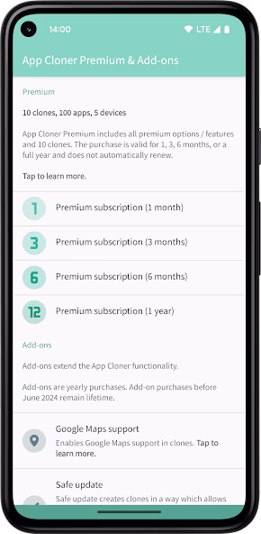 App Cloner Premium & Add-ons